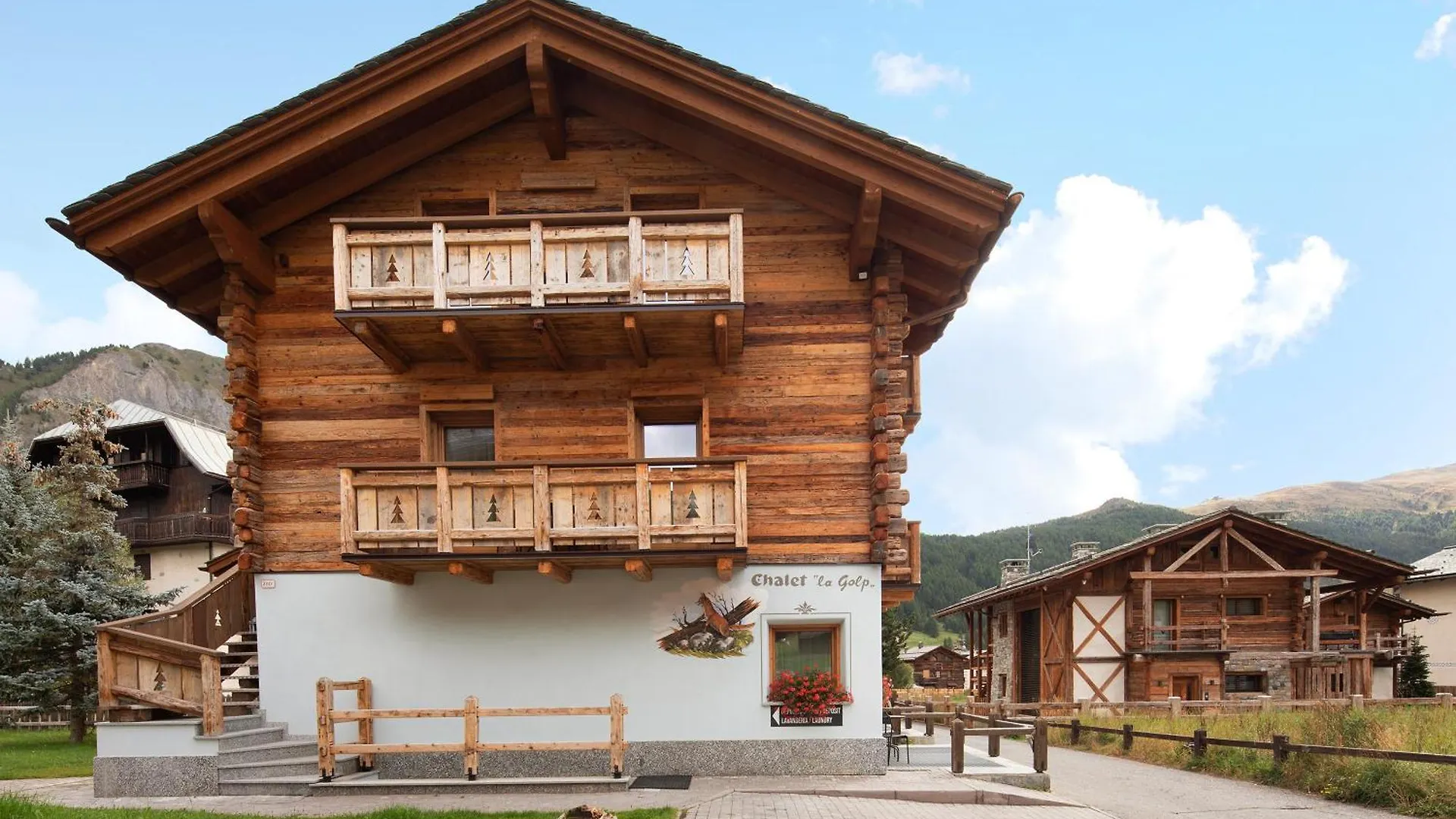 Chalet Leur Gusja Golp Quadrilocale Livigno